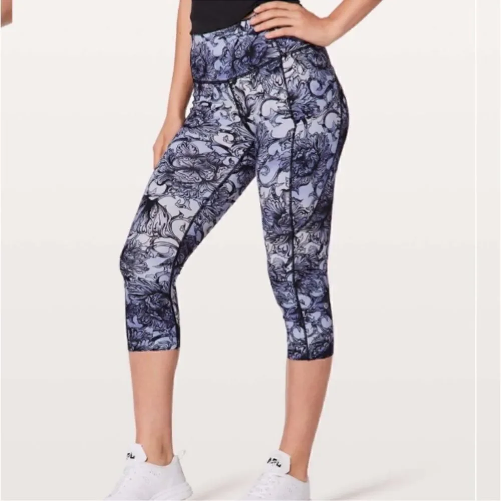 Lululemon Fast & Free Crop Leggings 6